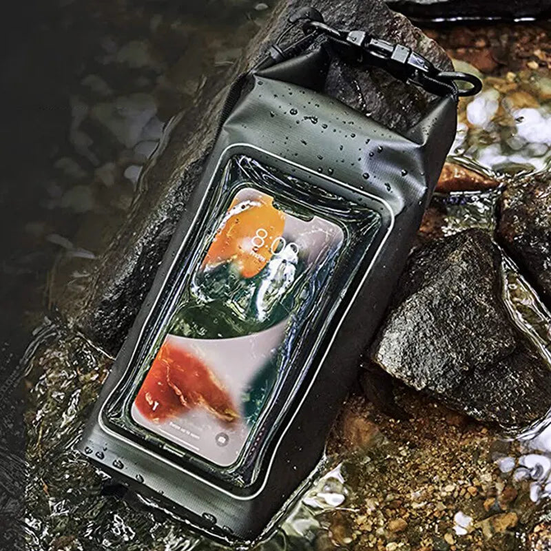 Waterproof Dry Bag with Touchscreen – 2L/5L for Outdoor Sports