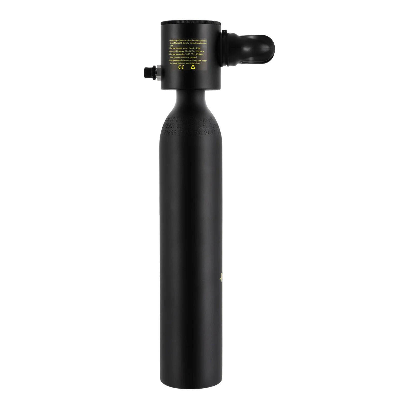 0.5L Mini Scuba Tank for Underwater Breathing