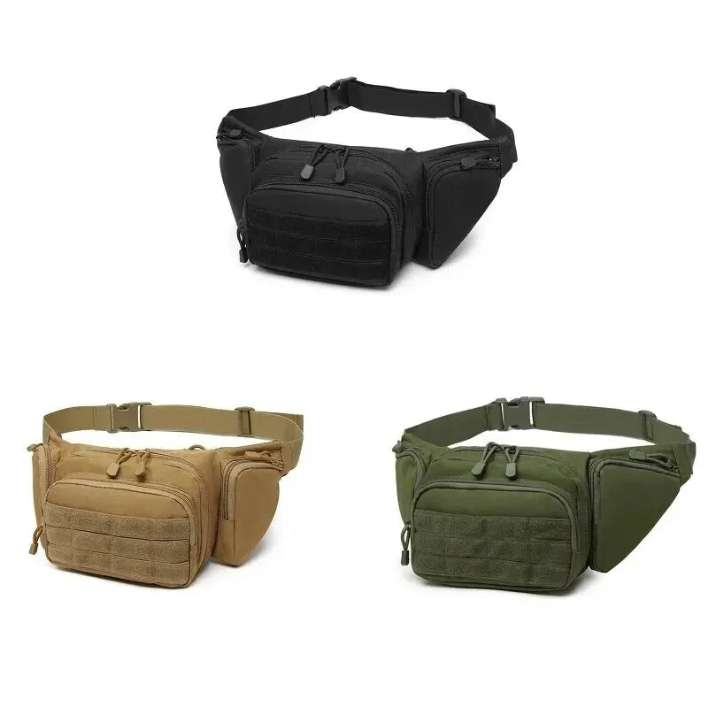 Tactical Nylon Waist Pack – Army Green