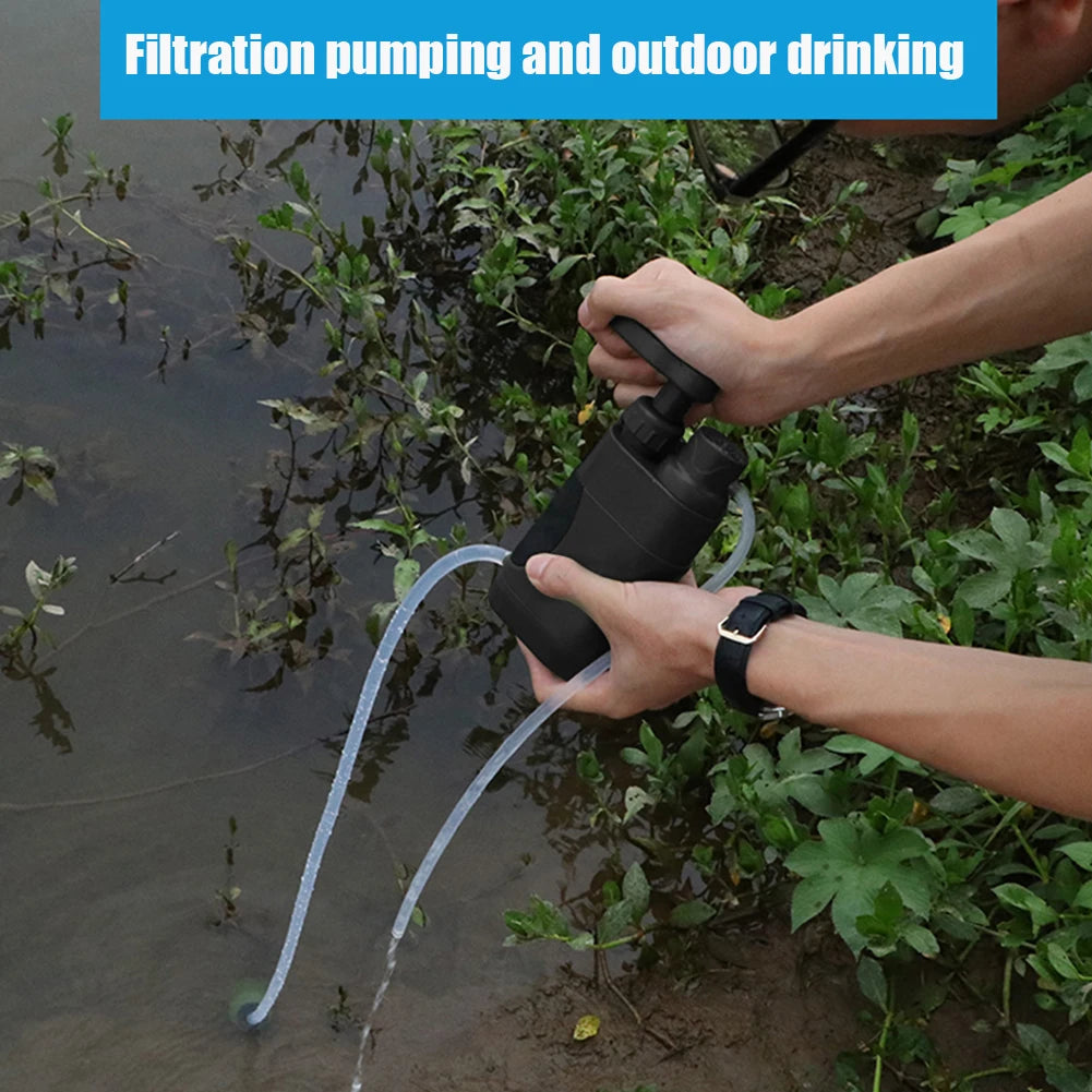 Portable Outdoor Water Filter Straw for Camping & Survival