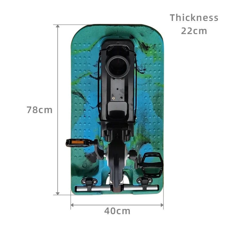 Daiseanuo Inflatable SUP Board with Pedal & Chair