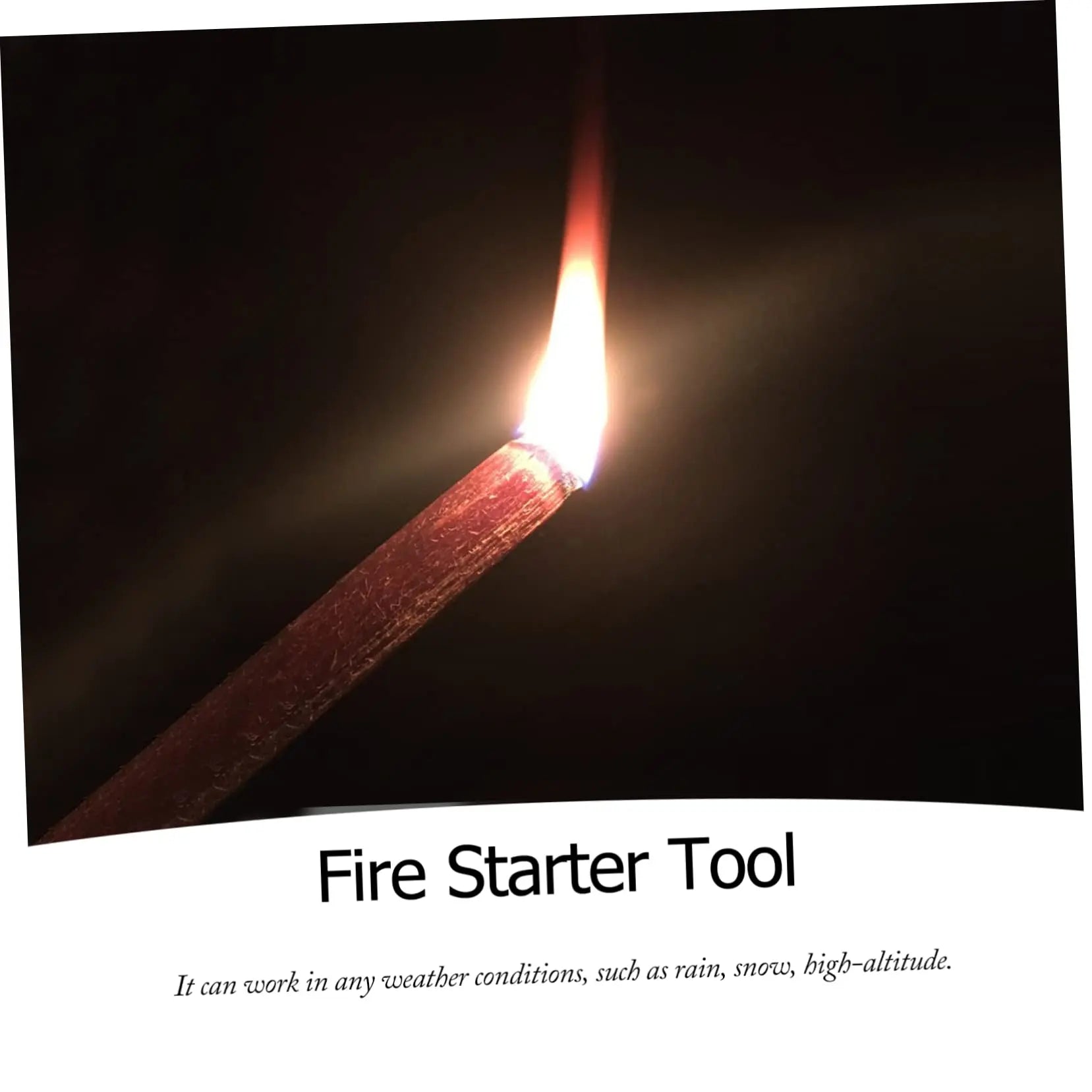 Rafford 2Pcs Natural Pine Fire Starter Matches