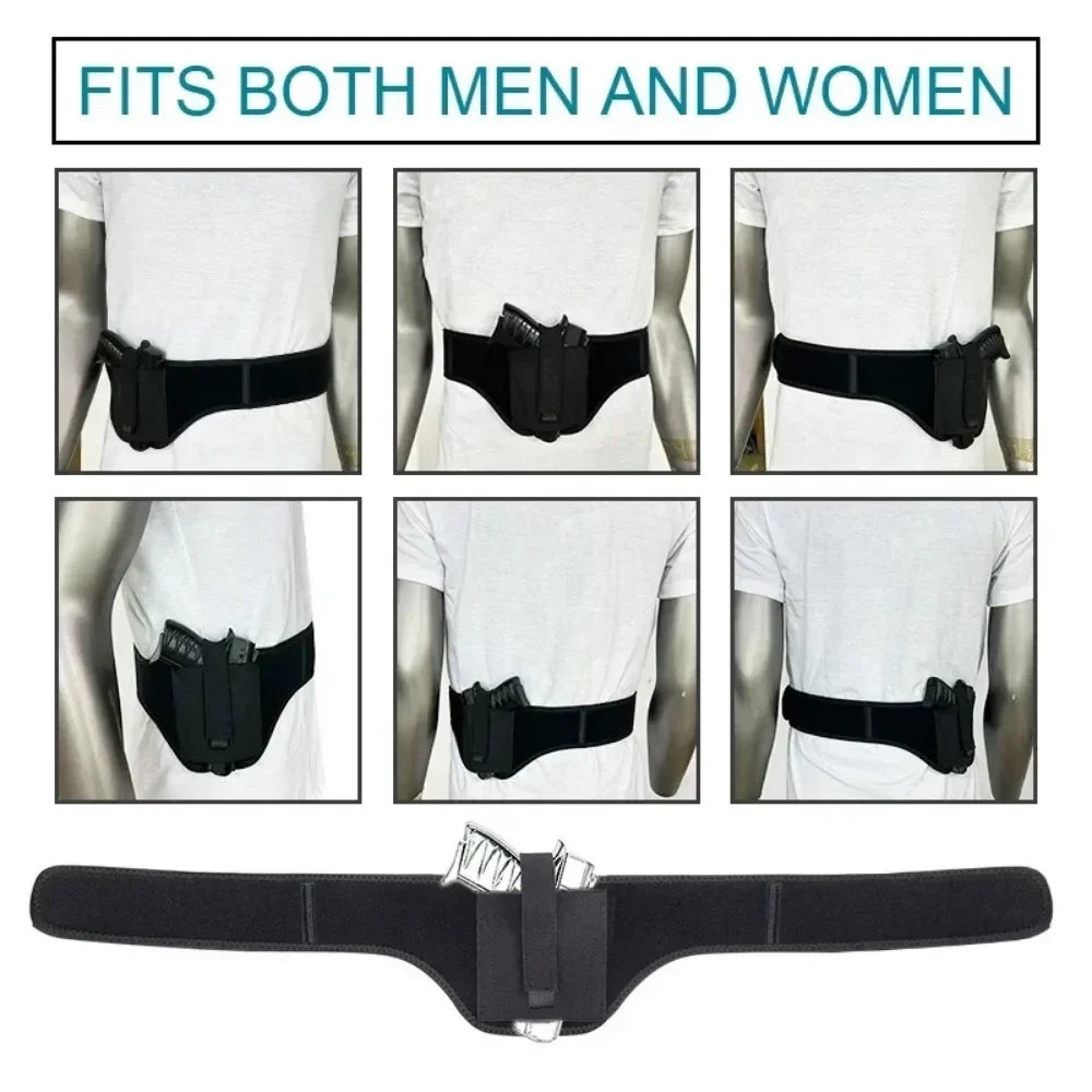 Universal Tactical Concealed Carry Holster – Waist Belt Compatible